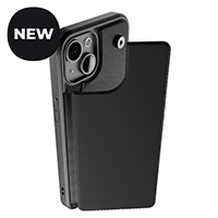 Snap Wallet Case schwarz